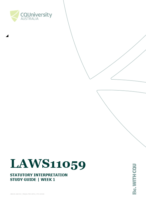 Study Guide cover preview